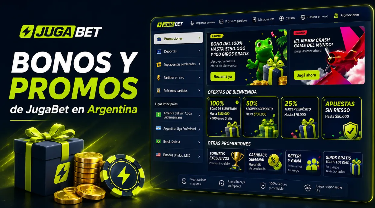Bonos y Promociones de JugaBet en Argentina